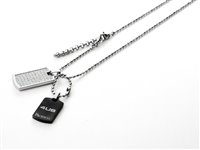 Collier 4US: Cesare Paciotti Homme in Acier 4UCL0776 - 4UCL0776